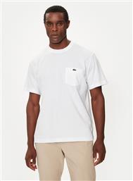 T-SHIRT TH2827 ΛΕΥΚΟ REGULAR FIT LACOSTE από το MODIVO