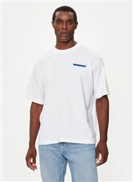 T-SHIRT TH4148 ΛΕΥΚΟ LOOSE FIT LACOSTE από το MODIVO