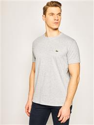 T-SHIRT TH6709 ΓΚΡΙ REGULAR FIT LACOSTE