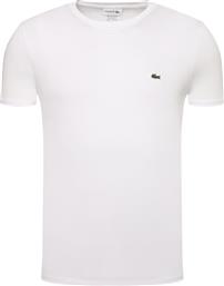 T-SHIRT TH6709 ΛΕΥΚΟ REGULAR FIT LACOSTE