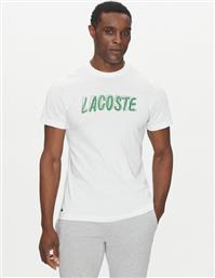 T-SHIRT TH8916 ΛΕΥΚΟ REGULAR FIT LACOSTE