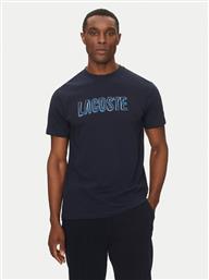 T-SHIRT TH8916 ΣΚΟΥΡΟ ΜΠΛΕ REGULAR FIT LACOSTE