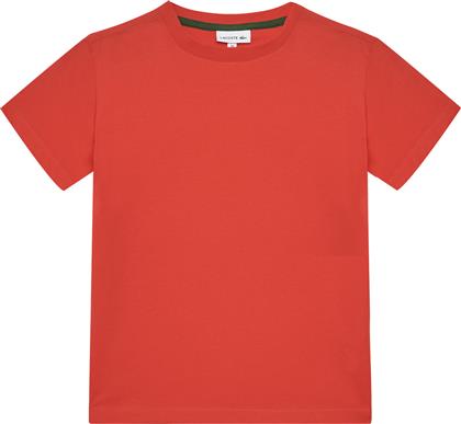 T-SHIRT TJ1122 ΚΟΚΚΙΝΟ REGULAR FIT LACOSTE