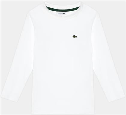 T-SHIRT TJ1123 ΛΕΥΚΟ REGULAR FIT LACOSTE