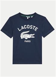 T-SHIRT TJ3003 ΣΚΟΥΡΟ ΜΠΛΕ REGULAR FIT LACOSTE