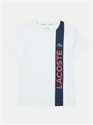 T-SHIRT TJ8489 ΛΕΥΚΟ REGULAR FIT LACOSTE