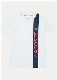 T-SHIRT TJ8489 ΛΕΥΚΟ REGULAR FIT LACOSTE