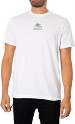 T-SHIRTS TH1147 001 ΛΕΥΚΟ LACOSTE