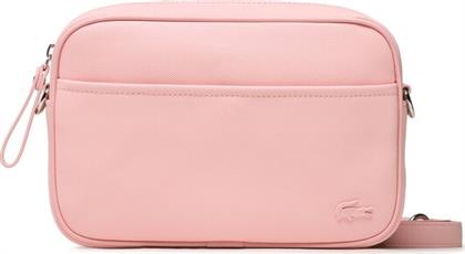 ΤΣΑΝΤΑ CROSSOVER BAG NF3954DB ΡΟΖ LACOSTE