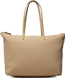 ΤΣΑΝΤΑ L SHOPPING BAG NF1888PO ΜΠΕΖ LACOSTE