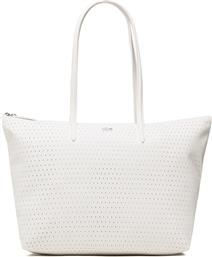 ΤΣΑΝΤΑ L SHOPPING BAG NF4240SJ ΛΕΥΚΟ LACOSTE από το EPAPOUTSIA