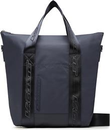 ΤΣΑΝΤΑ S TOTE BAG NF4234SG ΣΚΟΥΡΟ ΜΠΛΕ LACOSTE