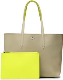 ΤΣΑΝΤΑ SHOPPING BAG NF2142AA ΚΙΤΡΙΝΟ LACOSTE από το EPAPOUTSIA