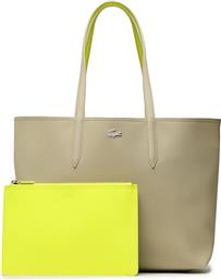 ΤΣΑΝΤΑ SHOPPING BAG NF2142AA ΚΙΤΡΙΝΟ LACOSTE από το MODIVO