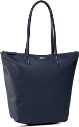 ΤΣΑΝΤΑ VERTICAL SHOPPING BAG NF1890PO ΣΚΟΥΡΟ ΜΠΛΕ LACOSTE