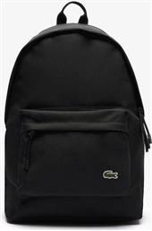 UNISEX BACKPACK ΜΕ ΚΕΝΤΗΜΕΝΟ ΛΟΓΟΤΥΠΟ ''NEOCROC'' - NU4592NE ΜΑΥΡΟ LACOSTE