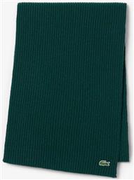 UNISEX ΜΑΛΛΙΝΟ ΚΑΣΚΟΛ RIBBED ΜΕ ΚΕΝΤΗΜΕΝΟ ΛΟΓΟΤΥΠΟ - RE0058 ΚΥΠΑΡΙΣΣΙ LACOSTE