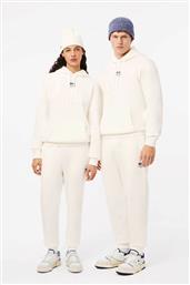 UNISEX ΠΑΝΤΕΛΟΝΙ ΦΟΡΜΑΣ ΜΕ ΛΟΓΟΤΥΠΟ TAPERED FIT - XH2724-00 ΛΕΥΚΟ LACOSTE