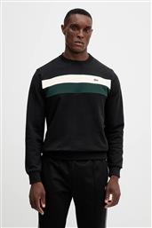 ΒΑΜΒΑΚΕΡΗ ΜΠΛΟΥΖΑ ΧΡΩΜΑ: ΜΑΥΡΟ, SH5498 LACOSTE