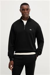 ΒΑΜΒΑΚΕΡΗ ΜΠΛΟΥΖΑ ΧΡΩΜΑ: ΜΑΥΡΟ, SH9774 LACOSTE