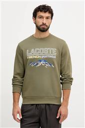 ΒΑΜΒΑΚΕΡΗ ΜΠΛΟΥΖΑ ΧΡΩΜΑ: ΠΡΑΣΙΝΟ, SH5884 LACOSTE