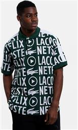 X NETFLIX ΑΝΔΡΙΚΟ POLO T-SHIRT (9000143954-68527) LACOSTE