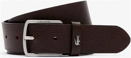 ΖΩΝΗ ΑΝΔΡΙΚΗ 35 GRAINED LEATHER BELT LACOSTE
