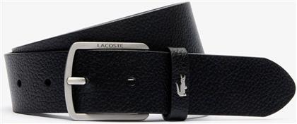 ΖΩΝΗ ΑΝΔΡΙΚΗ 35 GRAINED LEATHER BELT LACOSTE