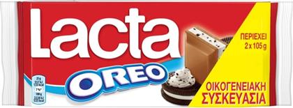 ΣΟΚΟΛΑΤΑ OREO 2X105G LACTA