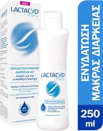 PHARMA ULTRA-MOISTURISING CLEANSING LOTION ΛΟΣΙΟΝ ΚΑΘΑΡΙΣΜΟΥ ΓΙΑ ΤΗΝ ΚΑΘΗΜΕΡΙΝΗ ΦΡΟΝΤΙΔΑ ΤΗΣ ΕΥΑΙΣΘΗΤΗΣ ΠΕΡΙΟΧΗΣ, ΓΙΑ ΓΥΝΑΙΚΕΣ 40+ & ΕΩΣ 8 ΩΡΕΣ ΕΝΥΔΑΤΩΣΗΣ 250ML LACTACYD