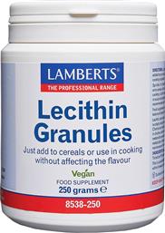 LECITHIN GRANULES ΣΥΜΠΛΗΡΩΜΑ ΔΙΑΤΡΟΦΗΣ ΛΕΚΙΘΙΝΗΣ ΣΕ ΚΟΚΚΟΥΣ ΓΙΑ ΜΕΤΑΒΟΛΙΣΜΟ ΤΟΥ ΛΙΠΟΥΣ ΕΛΕΓΧΟ ΤΟΥ ΒΑΡΟΥΣ & ΤΗΣ ΧΟΛΗΣΤΕΡΙΝΗΣ 250GR LAMBERTS