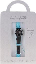 ΛΑΜΠΑΔΑ ΜΕ ΡΟΛΟΙ ΜΕ ΚΑΝΤΡΑΝ ΜΑΥΡΟ 4.5CM (ML24064) LIVE LOVE SPARKLE