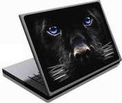 9.2'-12.4' LAPTOP SKIN DOG BLUE EYES LAMSKIN0037 LAMTECH