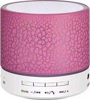 BLUETOOTH SPEAKER LED LIGHT WITH FM PINK LAM113249 LAMTECH