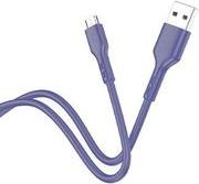 DATACABLE MICRO USB 1M BLUE LAM445172 LAMTECH από το e-SHOP