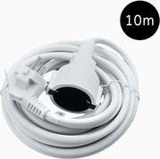 EXTENSION CORD WITH CHILDREN PROTECTION 10M WHITE LAM980312 LAMTECH