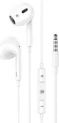 HANDSFREE STEREO 3,5MM JACK WITH MIC WHITE LAM020663 LAMTECH