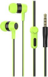 HANDSFREE WITH MIC 3,5MM JACK GREEN LAM021387 LAMTECH από το e-SHOP