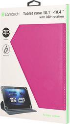 PINK UNIVERSAL 10.1'-10.4' TABLET CASE WITH 360 ROTATION LAM021882 LAMTECH