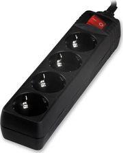 POWER STRIP WITH SWITCH 4 OUTLETS BLACK 1.5M LAM023725 LAMTECH από το e-SHOP