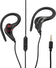 SPORT MOBILE EARPHONES WITH MIC BLACK LAM020212 LAMTECH