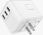 UNIVERSAL TRAVEL ADAPTER WITH 3XUSB + 2XTYPE-C OUTPUTS 35W LAM113850 LAMTECH από το e-SHOP