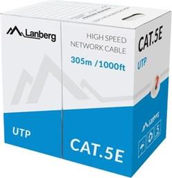 CABLE UTP KAT.5E 305M WIRE CCA RED LANBERG