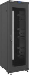 FREE-STANDING RACK 19'' 37U/600X800MM DEMOUNTED FLAT PACK BLACK WITH PERFORATED DOOR LCD LANBERG από το e-SHOP