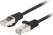 PATCHCORD CAT.6 3M BLACK FLUKE PASSED 10-PACK LANBERG