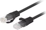 PATCHCORD CAT.6 3M BLACK FLUKE PASSED 10-PACK LANBERG