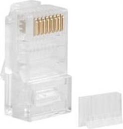 PLU-6000 WIRE CONNECTOR RJ-45 TRANSPARENT LANBERG