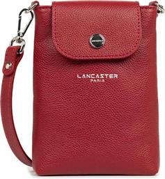 LANCASTER ΓΥΝΑΙΚΕΙΑ ΔΕΡΜΑΤΙΝΗ ΘΗΚΗ ΓΙΑ ΚΙΝΗΤΟ ''MILANO BAO'' - 480-069 ΜΠΟΡΝΤΟ LANCASTER BAGS