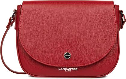 LANCASTER ΓΥΝΑΙΚΕΙΑ ΔΕΡΜΑΤΙΝΗ ΤΣΑΝΤΑ CROSSBODY ''MILANO BAO'' - 480-009 ΜΠΟΡΝΤΟ LANCASTER BAGS