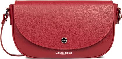 LANCASTER ΓΥΝΑΙΚΕΙΑ ΔΕΡΜΑΤΙΝΗ ΤΣΑΝΤΑ CROSSBODY ''MILANO BAO'' - 480-049 ΜΠΟΡΝΤΟ LANCASTER BAGS